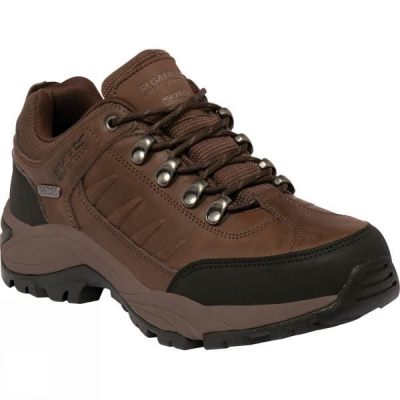 Zapatillas Trekking Regatta Smithfield Hombre Marrones / Negras - Chile GKX913420